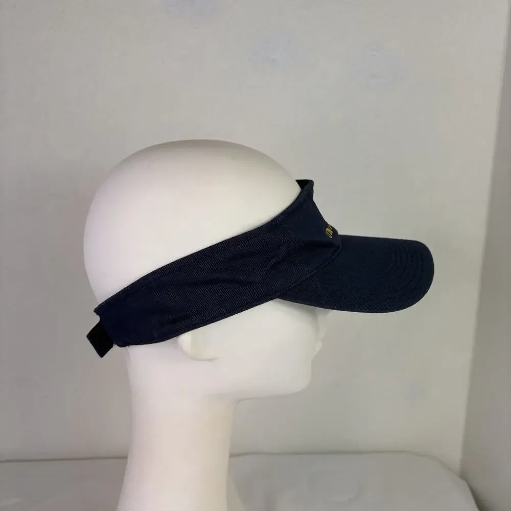 GWU The George Washington University Navy Blue Visor Size OS, 100% cotton
